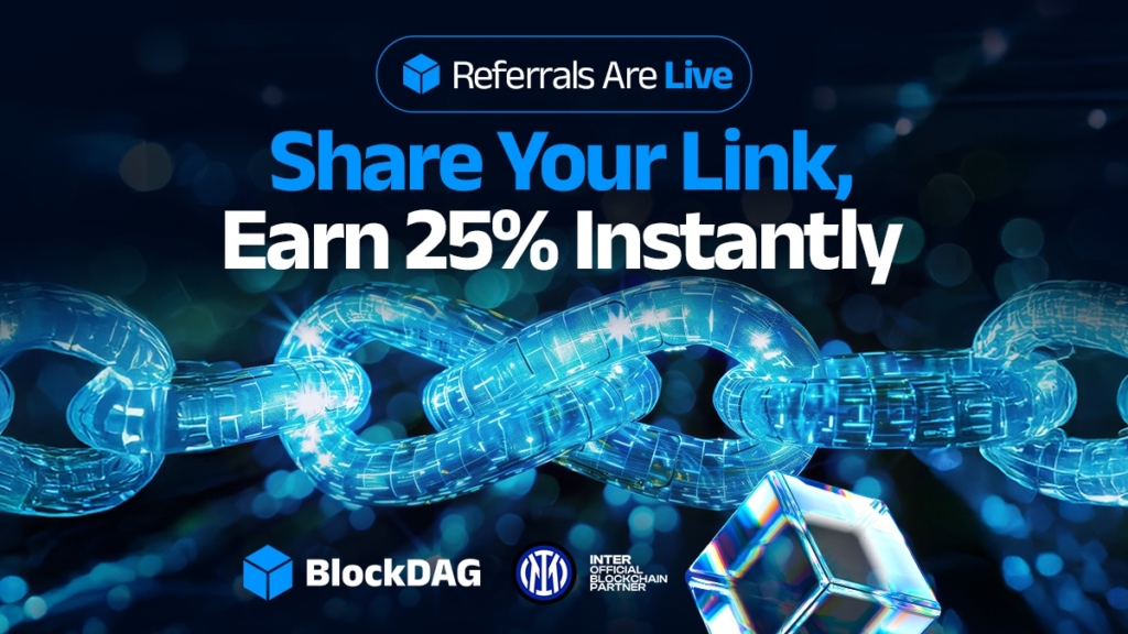 Missed DOGE and PEPE Rallies? BlockDAG’s 25% Referral Bonus & Listings Reveal Might Be Your Last Big Play of 2025!